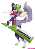 fnaf security breach roxanne wolf sexy hentai art