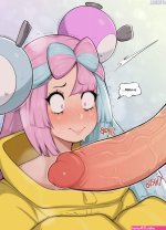Iono Staring At Big Cock By Afrobull
