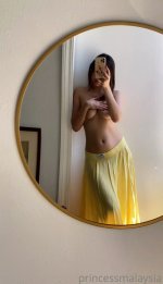 Princessmalaysia Quick Mirror Selfie Naked Top Onlyfans Leaked Video