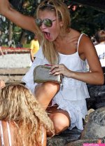 Candid Sitting Upskirt Voyeur Public