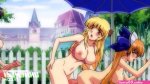 Futanari Lesbian Threesome At Pool Party! Hentai watch online