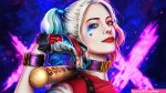 HD desktop wallpaper: Blonde Face Blue Eyes Comics Harley Quinn Dc Comics