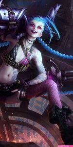 Video Game League Of Legends Jinx League Of Legends 1080x2160 Phone HD Wallp