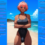 Futa Punk Flirting Gone Wrong? Gone Romantic??? by GuessIMakeSmutNow on DeviantArt