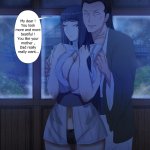 Hinata and Hiashi comic porn