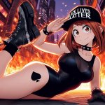 Ochako Uraraka and friends