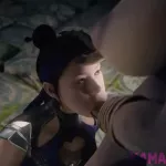 Futa Sheeva cum all over Kitana