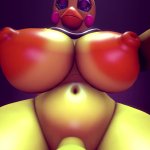 Five Nights At Freddys Toy Chica fnaf Ambiguous Gender 16:9