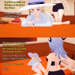 POPtart on X: Phoebe trying to help out a tiny but Zani has a different idea 12 sizetwitter giantess futa Wuwa WutheringWaves
