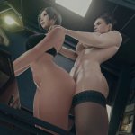 Ada fucked by Futa Excella