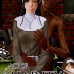 3D Interracial Comic