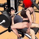 Confined with Goddesses femdom Hentai Game PornPlay Ep.1 that student is bullied by the university girls