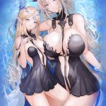 cartethyia and fleurdelys wuthering waves drawn by yusham
