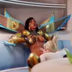 Dr Mercy sucking off Futa Pharah