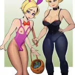Futa sissy trans made by AI porn pics