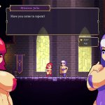 Scarlet Maiden Hentai game PornPlay Ep.2 Gloryhole and futanari blowjob in the caves