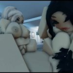 Roblox Threesome Action Continues With Sexy Hentai Fun In Condo Rooms