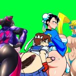 Street Fighter Futa Fun Train! 02