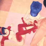 MITA x CAPPIE Threesome EVENT Hentai MiSide Uncensored