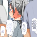 Lily gets her hentai teen pussy fucked on a public train with creampie