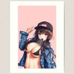 Sexy Anime Girl Art Print for Sale by wannabe311
