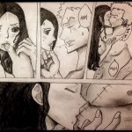 Zoro x Robin doujinshi hentai by ScarletVonD on DeviantArt