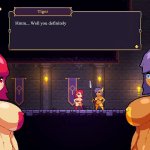 Scarlet Maiden Hentai game PornPlay Ep.1 Starpon lesbian fun with naughty goblin