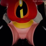 The Incredibles Helen Parr Femalefutanari Animated
