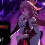 Genshin Impact Yae Miko wordt geil voor jou! HD Hentai R-18 MMd Koikatsu 3D Anime Waifu Fox Girl