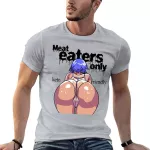Vleeseters Alleen Keto Hentai Anime Oversized T-Shirt Merk Mannen Kleding 100 Katoenen Streetwear Groot Formaat Tops T-Shirt