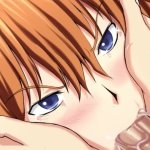 Asuka geeft pijpbeurt