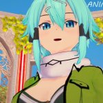 SWORD ART ONLINE SINON ANIME HENTAI 3D UNCENSORED watch online