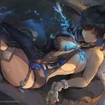 yelan genshin impact by Cutesexyrobutts