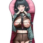 Jane Doe Half Body Zenless Zone Zero Hentai Mouse Pad