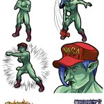 Red Hat Cap Nude Game Sprites by phoenixignis