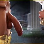 3D Futanari MILF fucks Girl and cum in pussy and mouth Hot Futa MNCZPS5K