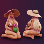 Tionishia Monster Musume 3D File for 3D printingCults