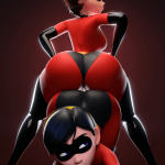 Helen Parr and Violet Smitty34