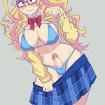 Please cum! Galko-chan by KnightGawain
