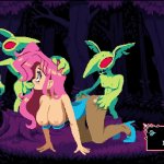 Flip Witch Pixel HENTAI Game Ep.2 huge sextoy for big monster girl !