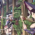 01 Hentai Spel Een ork wordt afgetrokken en gepijpt door een elf met grote borsten.
