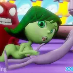 Inside out 2 Disgust Threesome Sex with Anger and Fear: Blowjob Blowjob Porn