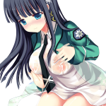 ORS Anime Renders:Ero Mode: Mahouka:Shiba Miyuki Oppai Soft Hentai Render2vers