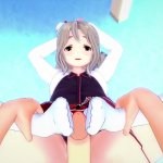 POV Hentai Footjob from Pola Zara from Kantai Collection