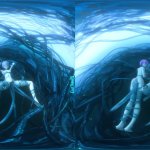 Rem and Ram tentacles II underwater