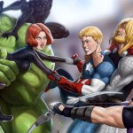Avengers Atremble by JojoBanks