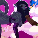 Kyra Victoria and Fen! by nightargen