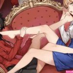 Hentai Foot Fetish Porn With Lesbian Anime Fantasy