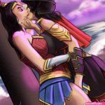 Wonderwoman and foreign amazon commission by psicoero