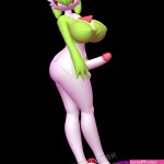 Futa Gardevoir SFW 3D print model by NoNoToys on Newgrounds